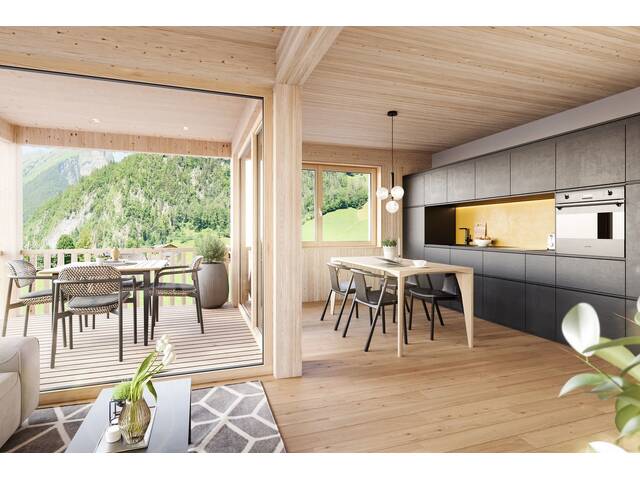 Immobilie in Au - 3-Zimmer Gartenwohnung in Au, Top4 - Bild 1