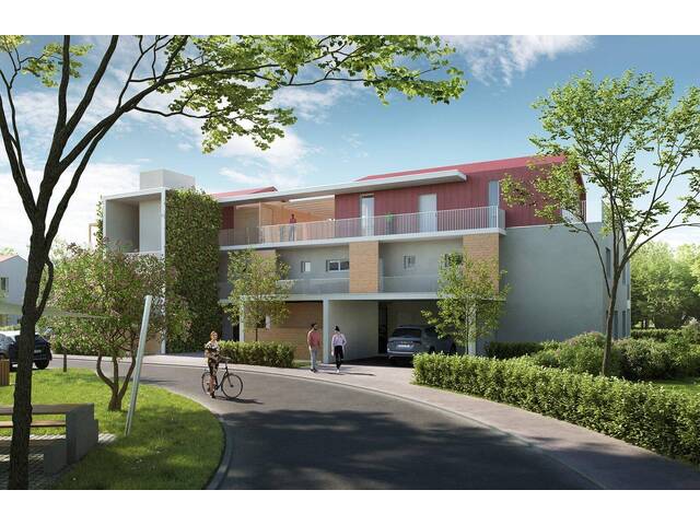 Immobilie in Bad Radkersburg - Baustart erfolgt! Neufeld North Gate Wohnung mit Balkon T18, Mietkauf möglich - Bild 1