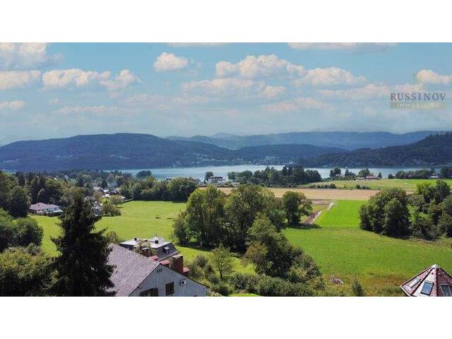 Immobilie in Pörtschach am Wörther See / Pritschitz - Landhaus mit Seeblick # 2 Wohneinheiten #Wellnessbereich #Wirlpool #Sauna - Bild 0