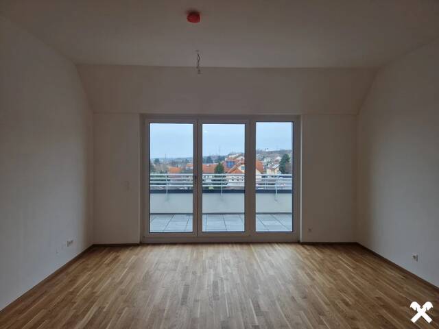 Immobilie in Kirchberg am Wagram - TOLLE DACHGESCHOSSECKWOHNUNG IM ERSTBEZUG FÜR FAMILIEN MIT GROSSER SONNENTERRASSE UND FERNBLICK - PROVISIONSFREI - Bild 3
