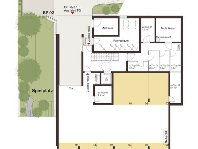 Immobilie in Nüziders - 3-Zimmer-Terrassenwohnung mit toller Raumeinteilung | A06 - Bild 3