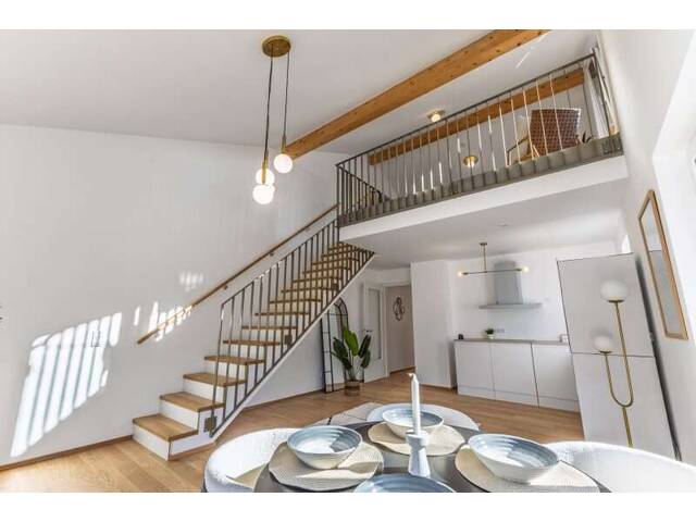 Immobilie in Eugendorf - Quartett Strass, Top 1.8: 3,5-Zimmer Galeriewohnung, Wohlfühlen auf zwei Ebenen - Bild 0