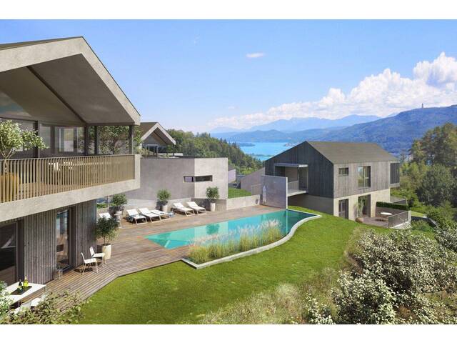 Immobilie in St. Martin am Techelsberg - Exklusive Luxuswohnung mit Bilck auf den Wörthersee- Ihre Traumwohnung wartet! - Bild 0