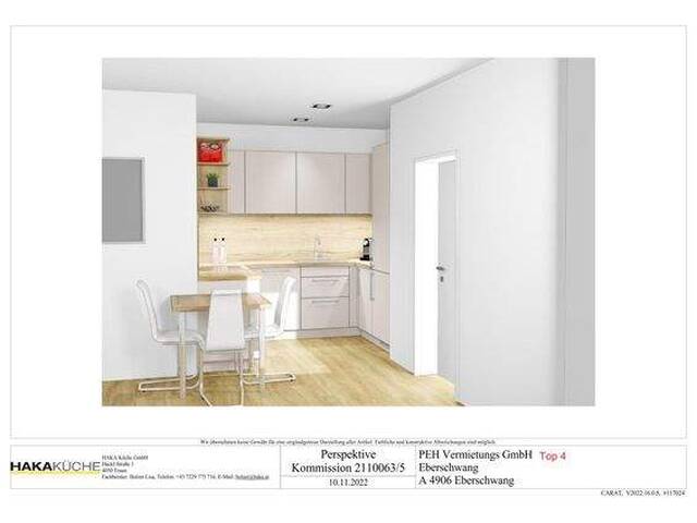 Immobilie in Eberschwang - Zu verkaufen- Wohnung in exklusiver Ausstattung mit Terrasse und Garten - Bild 3