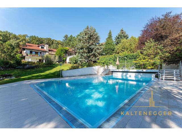 Immobilie in Sulz im Wienerwald - Traumgrundstück mit 320 m² Villa, großem Pool und Fernblick - Bild 0