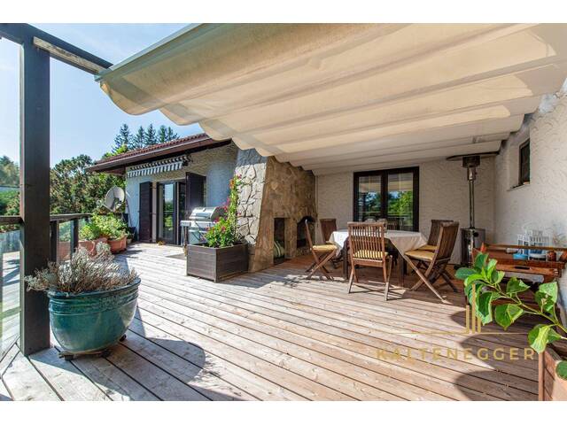 Immobilie in Sulz im Wienerwald - Traumgrundstück mit 320 m² Villa, großem Pool und Fernblick - Bild 3