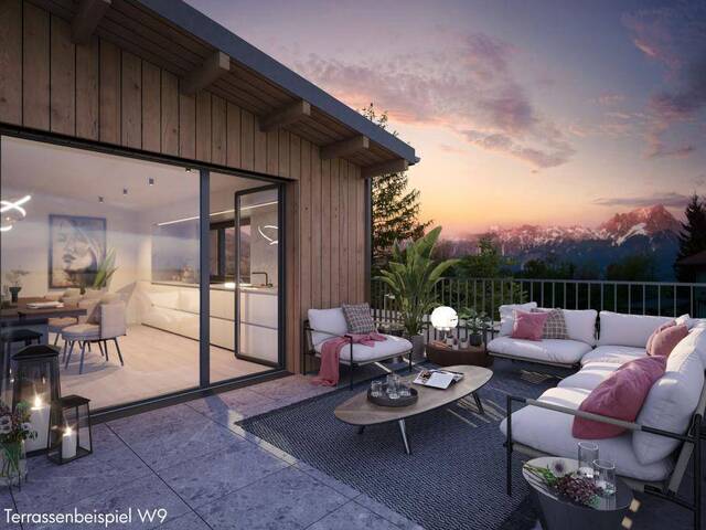 Immobilie in Maishofen - Kirchham W2 - 2-Zimmer Wohnung mit Terrasse und Privatgarten - Bild 1