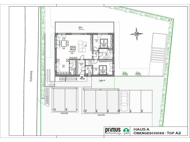 Immobilie in Steinbach am Attersee - Neubauprojekt Wohnung mit See- und Gebirgsblick - Bild 4