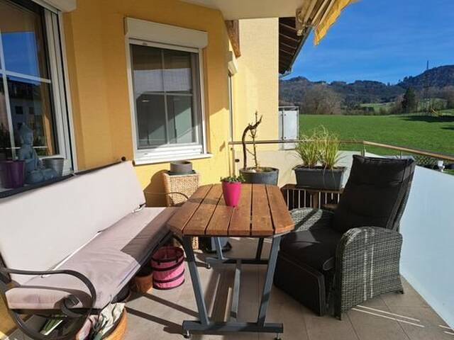 Immobilie in Henndorf am Wallersee - 3-Zimmer-Wohnung m. Loggia u. Weitblick - Bild 0
