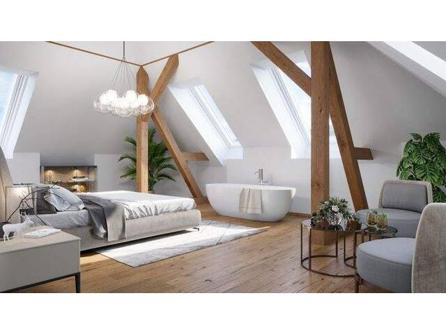 Immobilie in Gumpoldskirchen - Luxuriöses Penthouse mit historischem Charme und Blick über die Weingärten - Bild 4