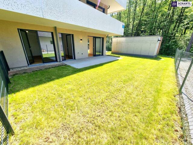 Immobilie in Kaltenleutgeben - FIRE SALE! Barfuß ins Gras. Direkt vom Wohnzimmer aus. Den Sommer bereits im eigenen Garten verbringen! TOP Neubauwohnung mit viel Freiraum! 3 Zimmer   Grün wohin das Auge reicht   Luftwärmepumpe! - Bild 4