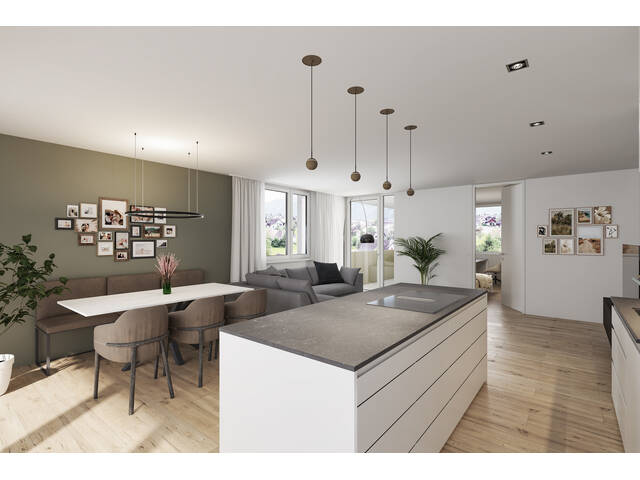 Immobilie in Göfis - Exklusive 4-Zimmer-Dachwohnung (optional als 3-Zimmer-Wohnung) in Göfis - Top 4 - Bild 2