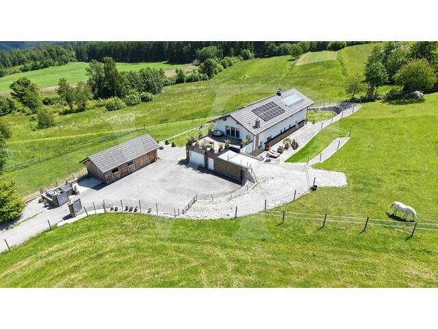 Immobilie in Neumarkt im Mühlkreis - Modernes Landhaus in Alleinlage und herrlichem Ausblick - Bild 4
