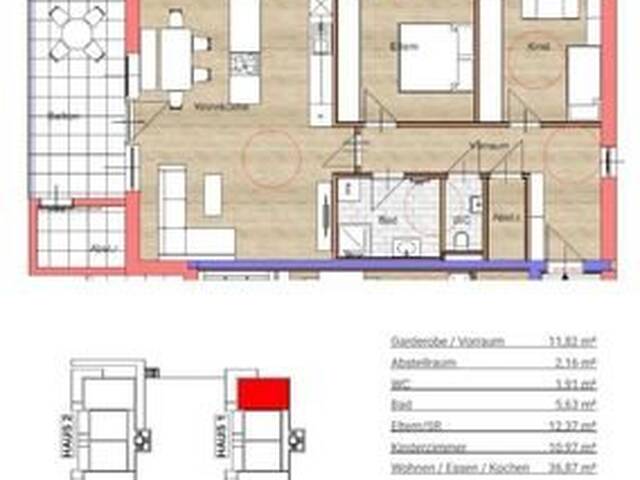 Immobilie in Haag am Hausruck - landLEBEN - Modern Wohnen am Hausruckwald Haus 1 Top 09 - Bild 4