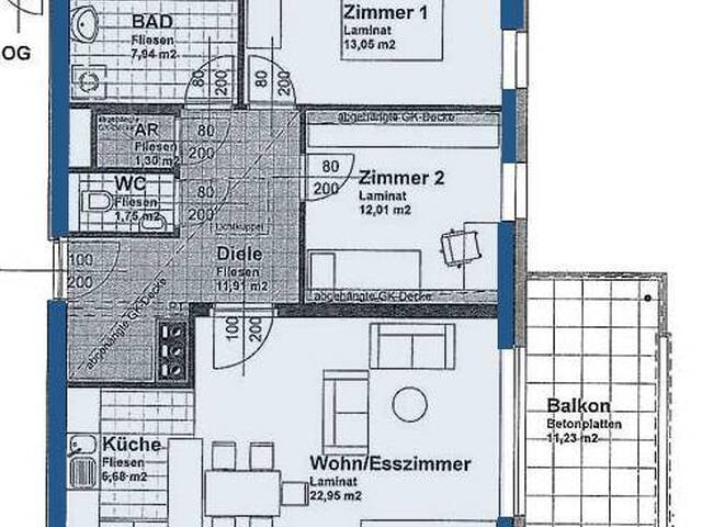 Immobilie in Thomasberg - 3-Zimmer Eigentumswohnung | ca. 77 m² | Balkon - Bild 1