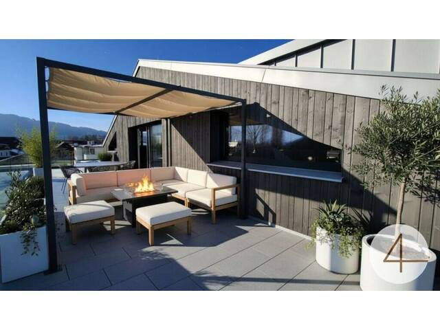 Immobilie in Litzlberg - Nur noch eine Wohnung ! Penthouse Wohnung mit großer Terrasse und See Zugang - Bild 1