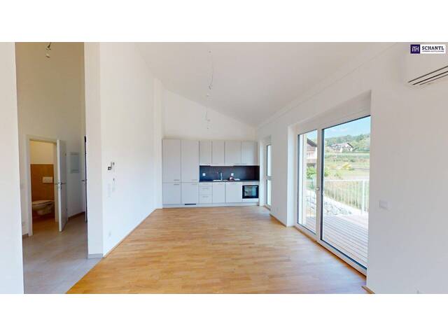 Immobilie in Bad Waltersdorf - Feiner 3-Zimmer ERSTBEZUG! 68,5 m² Wohnfläche & 20,50 m² Balkon mitten in der THERMENREGION! EINZIEHEN & WOHLFÜHLEN! - Bild 0
