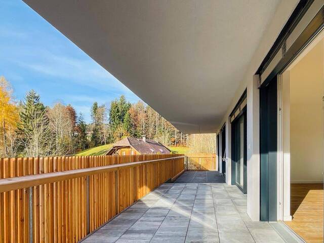 Immobilie in Scharnstein - Exklusive, barrierefreie Terrassenwohnung mit Dachgarten und einzigartigem Ausblick im Almtal - Bild 1