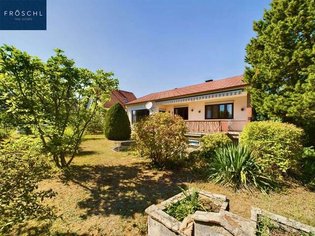 Immobilie in Eggenburg - WOHN-BUNGALOW Little TOSKANA - mit herrlichem Gartengrundstück und Garage - Bild 1