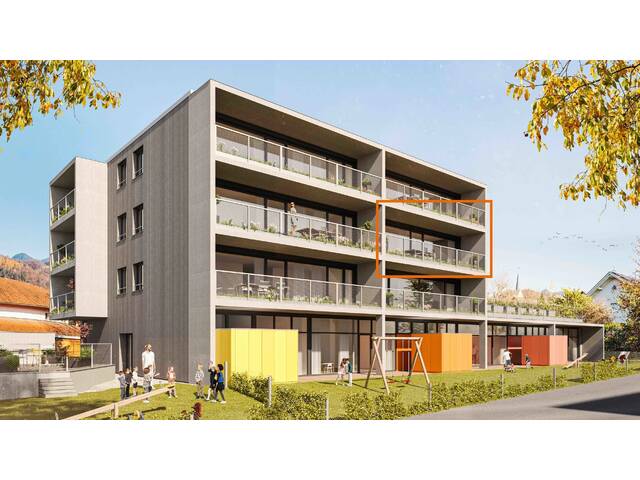 Immobilie in Weiler - 3-Zimmer-Wohnung mit Balkon zu verkaufen (Top 07) - Bild 1