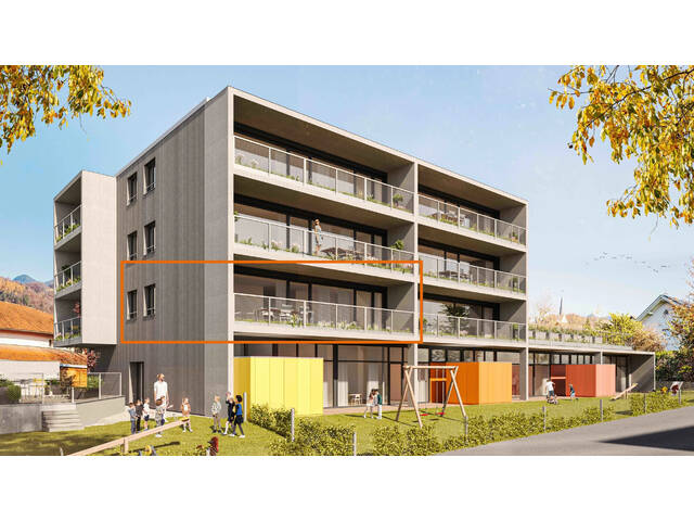 Immobilie in Weiler - 3-Zimmer-Wohnung mit Balkon zu verkaufen (Top 02) - Bild 1