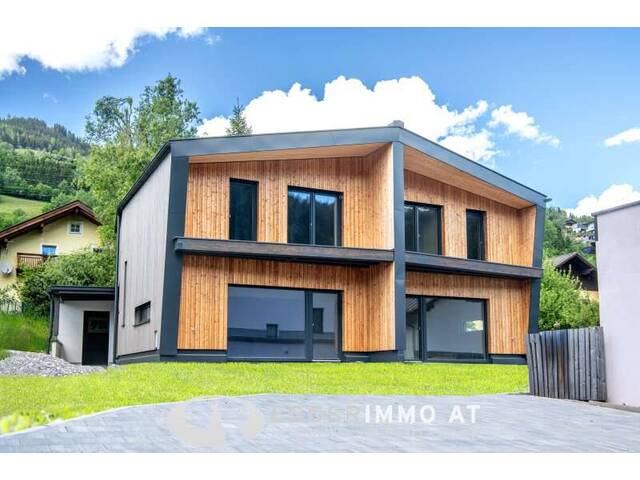 Immobilie in Taxenbach - 5700 Zell am See / Högmoos-Taxenbach: ab 499.000 € belagsfertig ! Doppelhaushälfte 104m² mit Keller 50 m², 4 Zimmer, Wärmepumpe, Photovoltaik, 2 Parkplätze - Bild 1