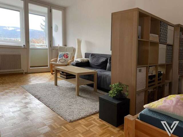 Immobilie in Salzburg - Top Lage Salzburg Süd / Herrnau: 1-Zimmer-Wohnung mit Loggia zu verkaufen - Bild 1