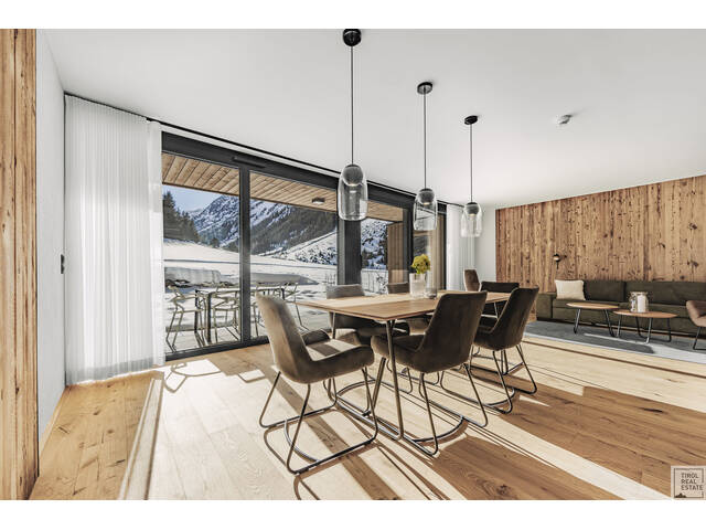 Immobilie in St. Leonhard im Pitztal - Exklusive Kapitalanlage: Traumhaftes Apartment mit Bergblick und touristischer Vermietung - Bild 0