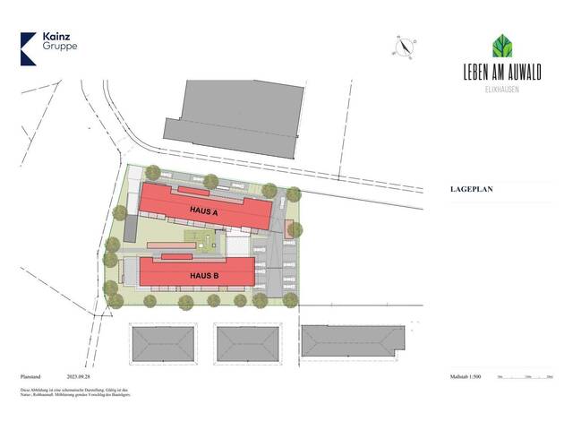 Immobilie in Elixhausen - Traumhafte 4 Zimmer Dachgeschosswohnung mit über 89 m² Wohnfläche und knapp 12 m² Balkon - Bild 4