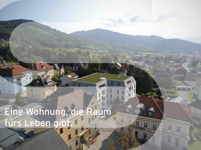 Immobilie in Kirchdorf an der Krems - Terrassenwohnung Top 19 - Neubauprojekt STADTHAUS D2 - Kirchdorf - Fertigstellung Sommer 26 - Bild 0