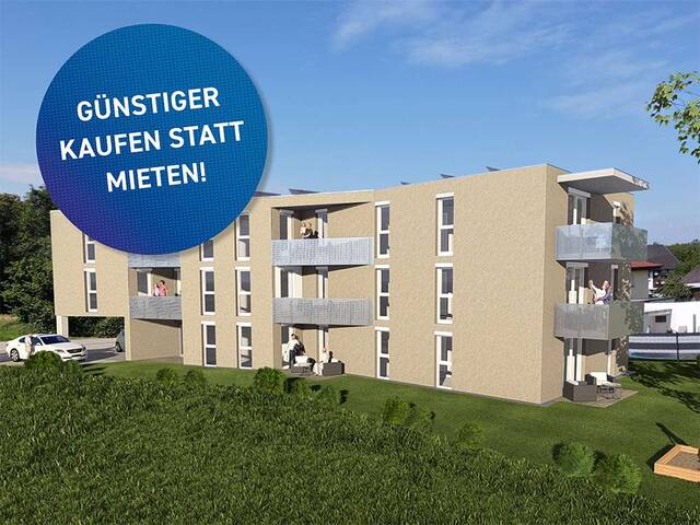 Immobilie in Hörbranz - Attraktive 3-Zi-Wohnung mit Tageslichtbad und Abstellraum - Bild 0