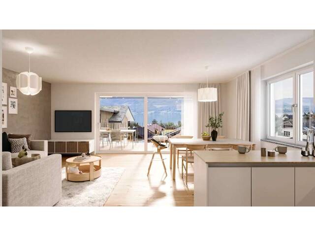 Immobilie in Steinbach am Attersee - TRAUMHAFTE MAISONETTE-WOHNUNG FÜR FAMILIEN - GROSSZÜGIG, MODERN UND NATURNAH - Bild 1