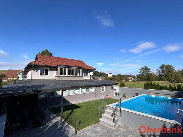 Immobilie in Grieskirchen - Neu saniertes Mehrfamilienhaus inkl. beheiztem Pool - Bild 0