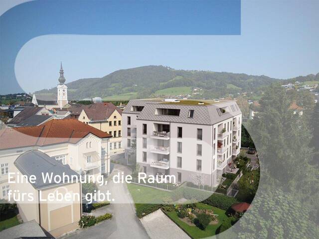 Immobilie in Kirchdorf an der Krems - Terrassenwohnung Top 26 - Neubauprojekt STADTHAUS D2 Kirchdorf - Fertigstellung Sommer 26 - Bild 0