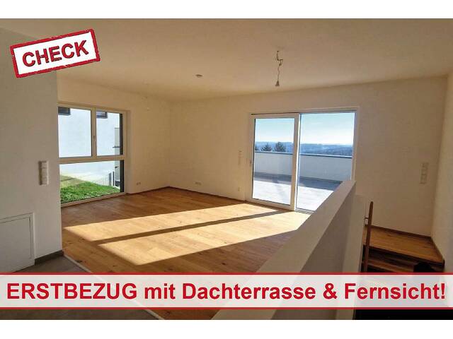 Immobilie in Weiz - Hochwertige Zigelmassiv-Maisonette mit Dachterrasse und Garten in Birchbaum/Weiz! Sackgassenlage! - Bild 0
