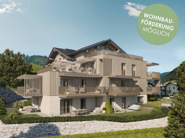 Immobilie in Bruck an der Großglocknerstraße - PICHLGUT: 2-Zimmer-Wohnung im 1.OG, TOP 08 - Bild 0