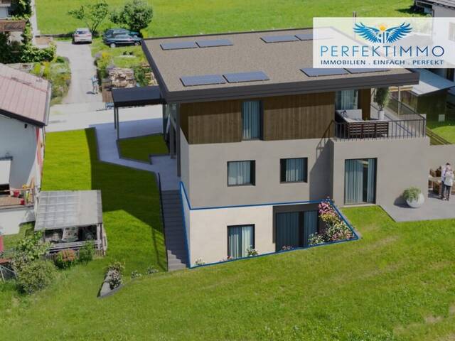 Immobilie in Schönberg im Stubaital - Hochwertiger, sonniger Neubau als Familienhit: Gartenwohnung Top W01 - Bild 1