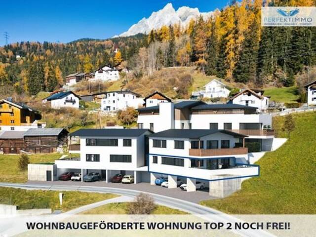 Immobilie in Strengen - Neubau: Wohnen mit Rifflerblick - Terrassenwohnung Top 2 - wohnbaugefördert! - Bild 0