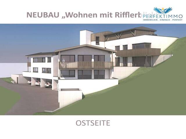 Immobilie in Strengen - Neubau: Wohnen mit Rifflerblick - 3-Zimmer-Wohnung Top 8 mit L-förmigem Panoramabalkon - Bild 2