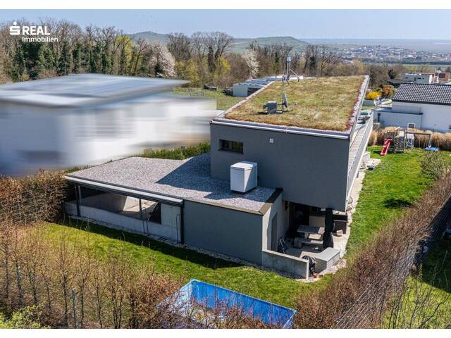 Immobilie in Breitenbrunn am Neusiedler See - smart und nachhaltig – Architektenhaus mit Seeblick - Bild 3