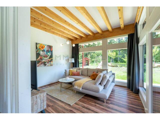 Immobilie in St. Michael ob Bleiburg - Ruhepol im Grünen: Modernes Wohn- oder Freizeitdomizil am Fuße der Karawanken - Bild 3