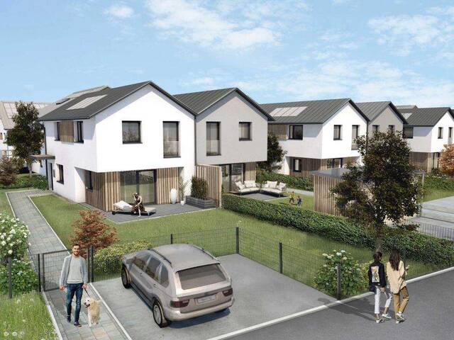 Immobilie in Ostermiething - Neubau-Doppelhaushälfte SONNENFELD - Typ A: Idyllisches Wohnvergnügen für die ganze Familie - Bild 0