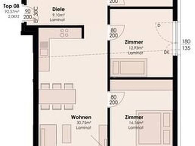 Immobilie in Trins - WOHNPROJEKT TRINS 4-ZIMMERWOHNUNG -TOP08 - Bild 2