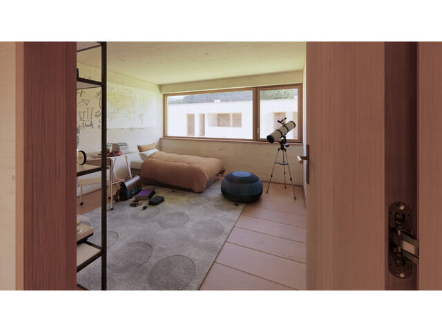 Immobilie in Langen bei Bregenz - Neubau: das beliebte trimana Vollholz Doppelhaus mit 140 m² - in Langen bei Bregenz, Top Lage, Baubeginn im März 2026 - Bild 4