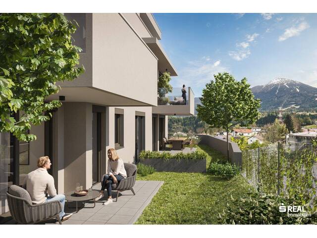 Immobilie in Natters - Im Bau - Südwestseitige Gartenwohnung mit vier Zimmern - Bild 1
