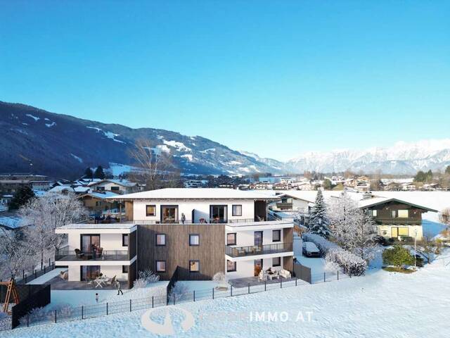 Immobilie in Maishofen - Green Base - Wohnen im Grünen, Neubau 2-Zimmerwohnung, großer Balkon, ausgezeichnete Lage in Maishofen, Wohnbauförderung mögl. - Bild 3
