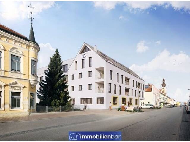 Immobilie in Neumarkt im Hausruckkreis - Baustart bereits erfolgt - Mei Platzl - exklusive Neubauwohnungen im Herzen von Neumarkt im Hausruckkreis - Top 19 - Bild 1