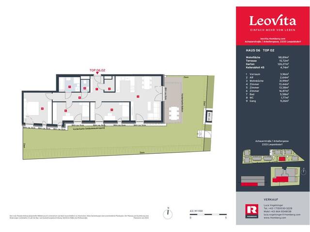 Immobilie in Leopoldsdorf - LEOVITA | Haus 6 Top 02 - Bild 2