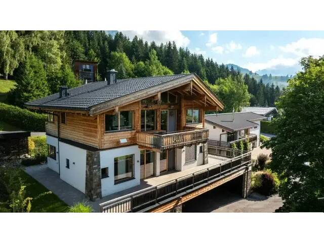 Immobilie in Leogang - Architektenhaus mit Zweitwohnsitzwidmung am Sonnberg in Leogang - Bild 0