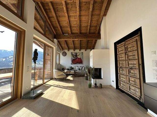 Immobilie in Leogang - Architektenhaus mit Zweitwohnsitzwidmung am Sonnberg in Leogang - Bild 1